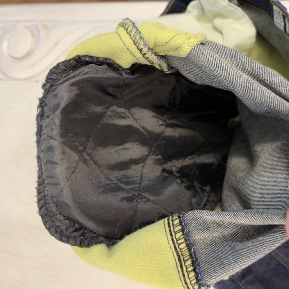 Bilt Iron Workers Steel Motorcycle Work Jeans Blue Women's 8x30 Knee PADS Armor - Picture 6 of 8